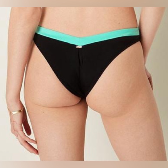 NWT Victorias Secret Pink V-Front Itsy Bikini Bottom - Picture 2 of 4